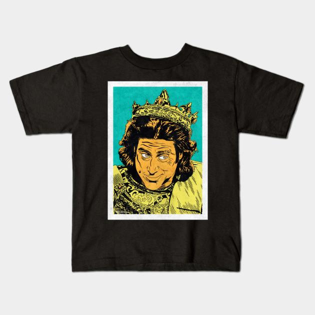 PRINCE JOHN - Robin Hood Men in Tights (Pop Art) Kids T-Shirt by Famous Weirdos
